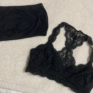 Women’s lace bralette & strapless included